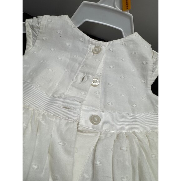 George Disney Baby Winnie The Pooh Dress First Size 50-56cm Cream White Flower C - Picture 8 of 11